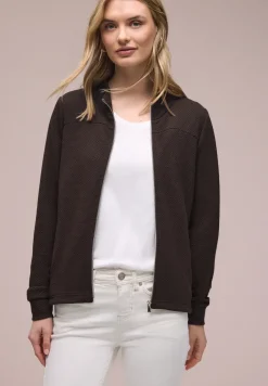 Langarm Jacke mit Turtle Neck