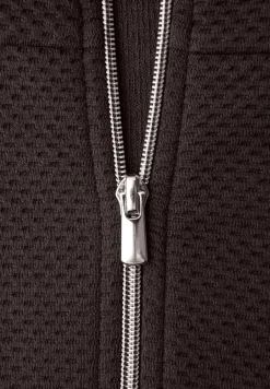 Langarm Jacke mit Turtle Neck