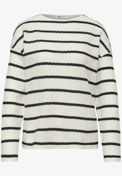 Langarm Shirt im Strick-Look