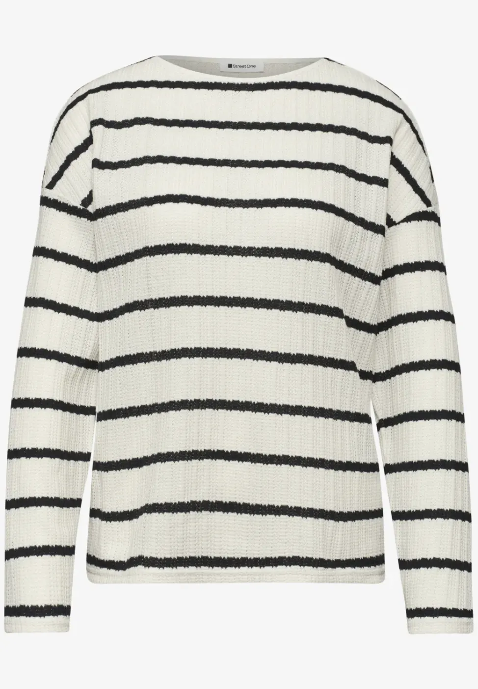 Langarm Shirt im Strick-Look