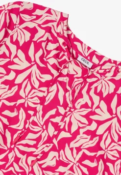 Langarm Bluse mit floralem Print