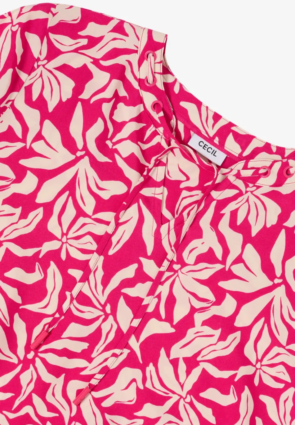Langarm Bluse mit floralem Print