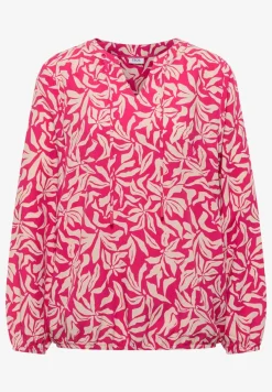 Langarm Bluse mit floralem Print