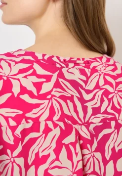 Langarm Bluse mit floralem Print