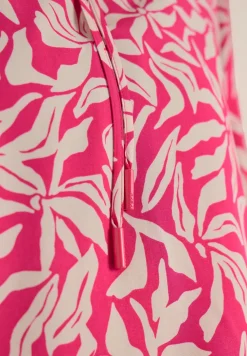Langarm Bluse mit floralem Print