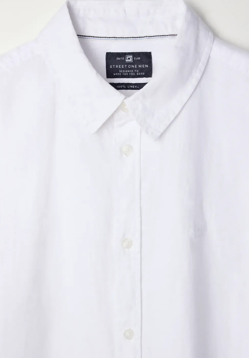 Langarmhemd aus Leinen
