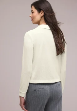 Langarm Jacke mit V-Neck