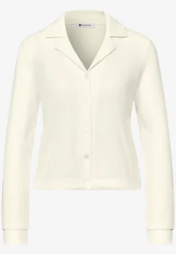 Langarm Jacke mit V-Neck