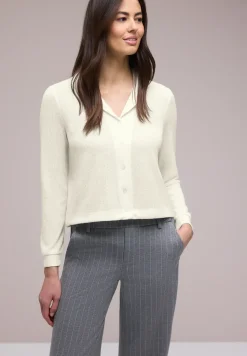 Langarm Jacke mit V-Neck