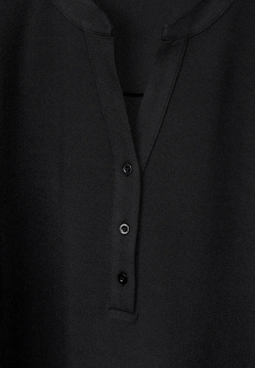 Langarmkleid in Unifarbe