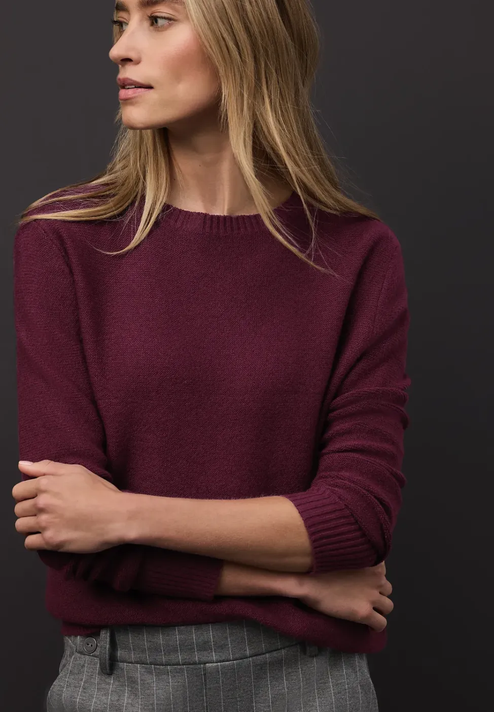 Langarmpullover