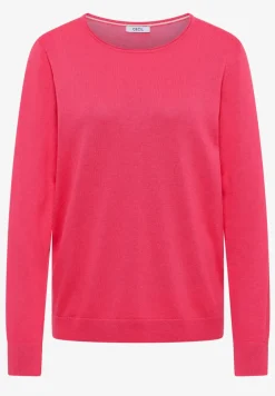 Langarm Pullover mit Rippdetail