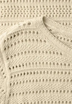 Langarm Pullover mit U-Boot-Ausschnitt