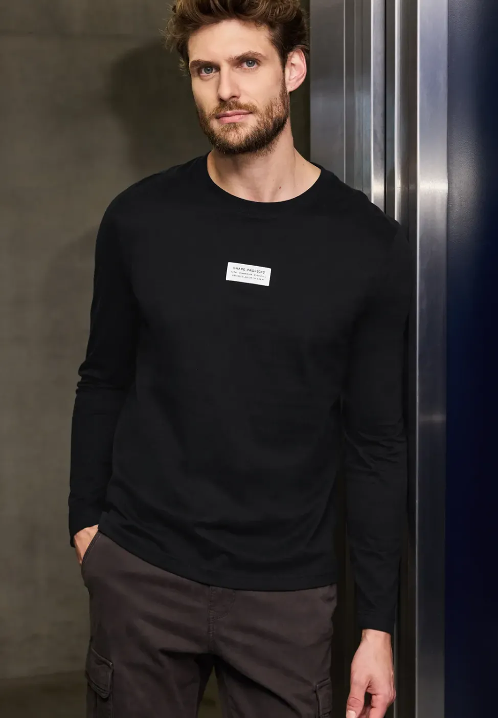 Langarmshirt mit Print