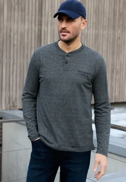 Langarmshirt mit Stickerei