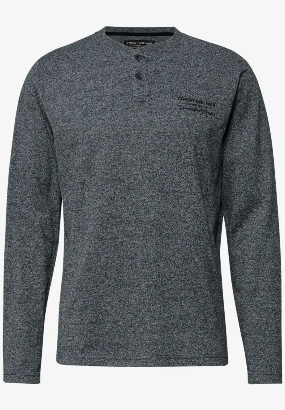 Langarmshirt mit Stickerei