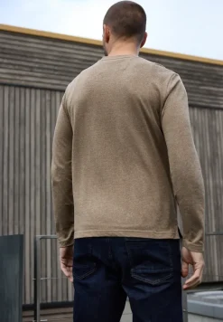 Langarmshirt mit Stickerei