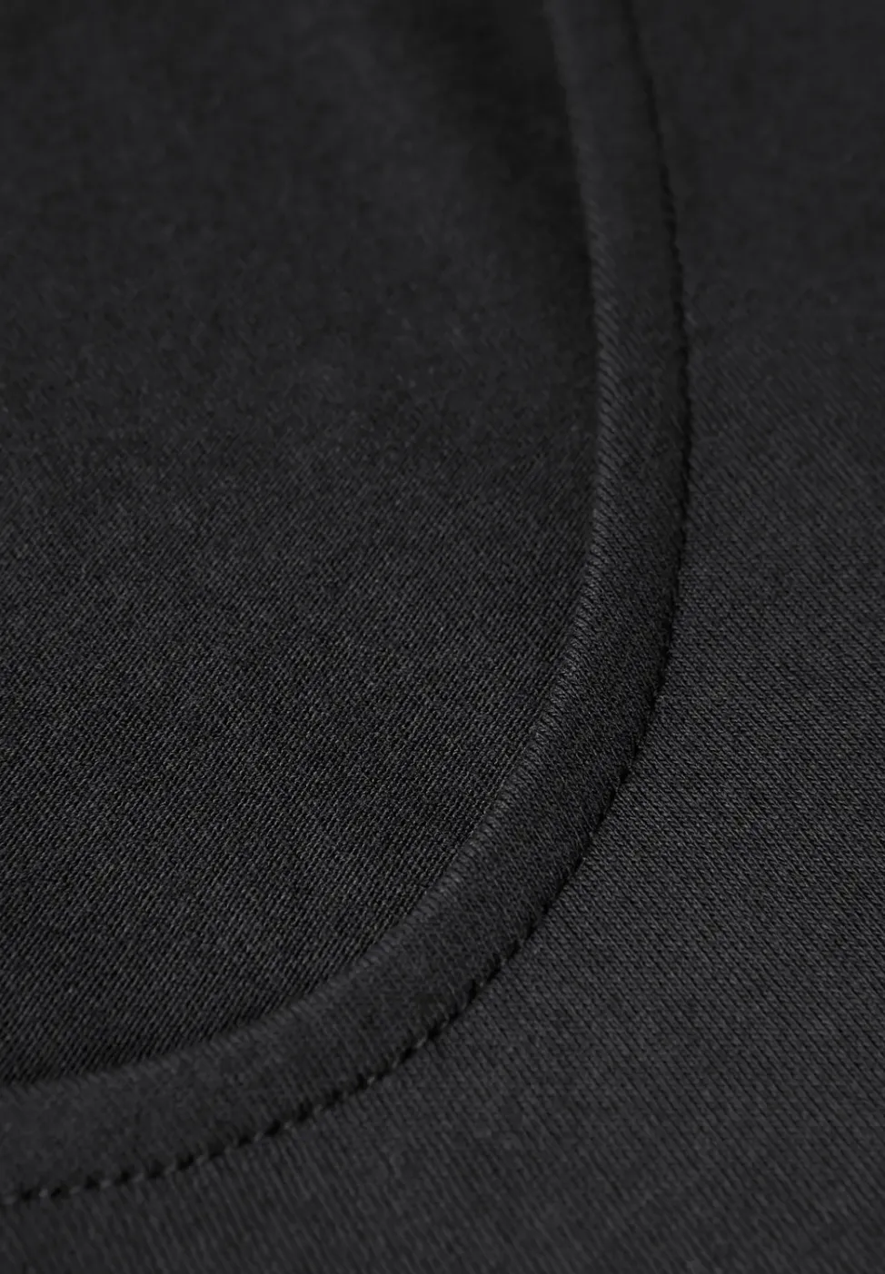 Langarmshirt in Unifarbe