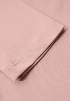 Langarmshirt in Unifarbe