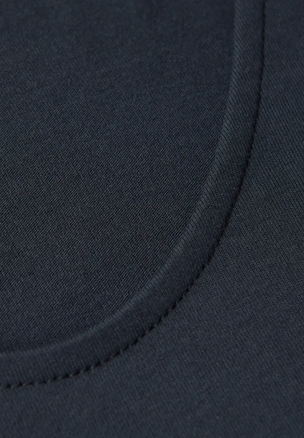 Langarmshirt in Unifarbe