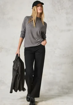 Langarmshirt mit Glitzer