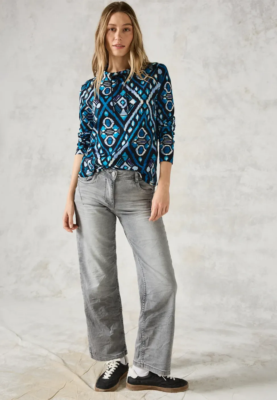 Langarmshirt mit Print