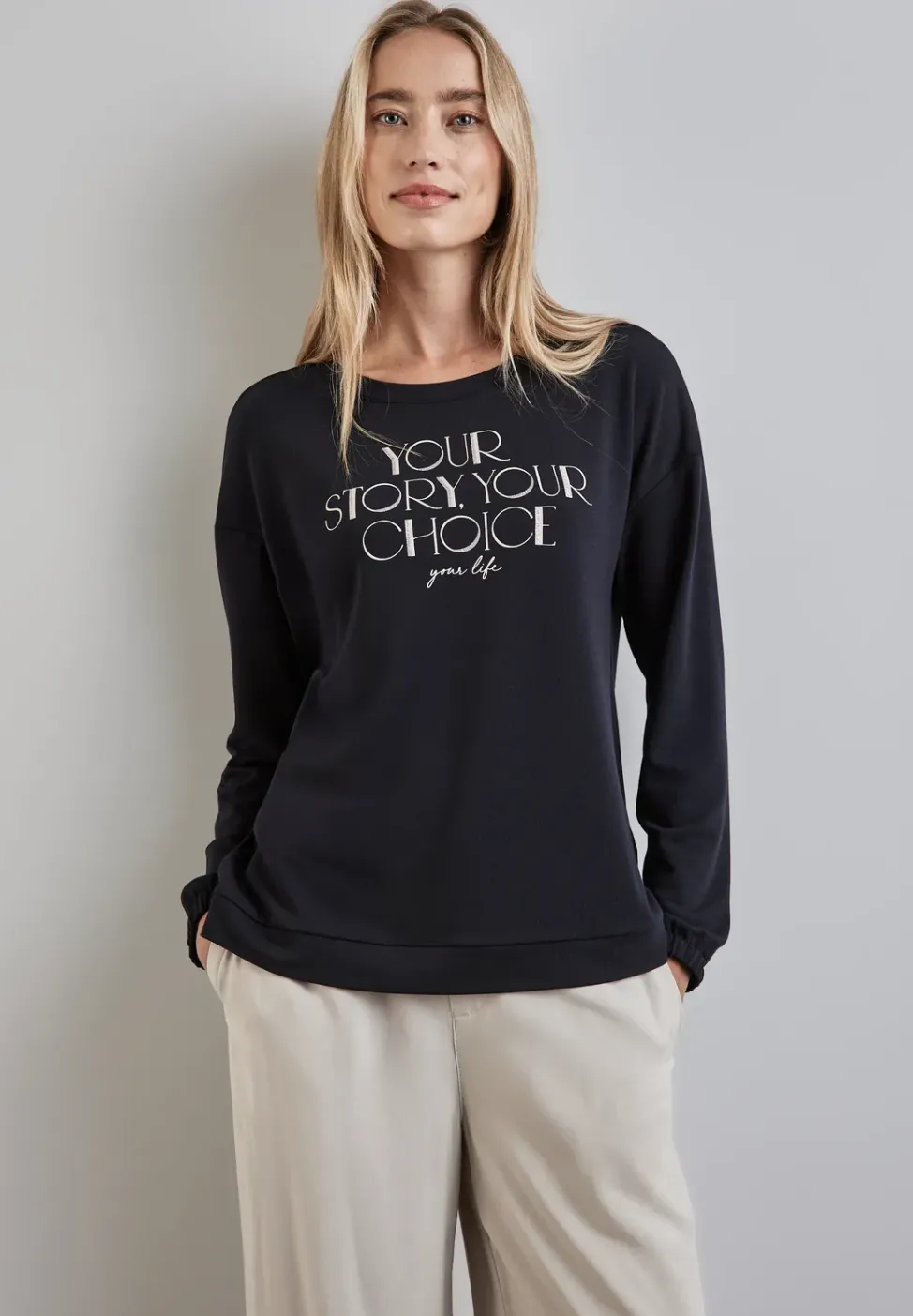Langarmshirt mit Print