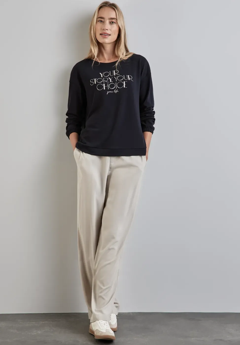 Langarmshirt mit Print