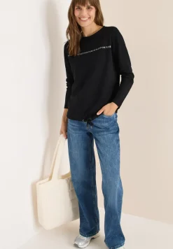 Langarmshirt mit Wording