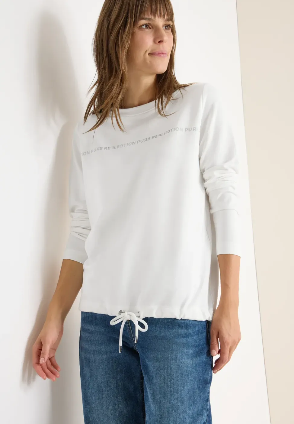 Langarmshirt mit Wording