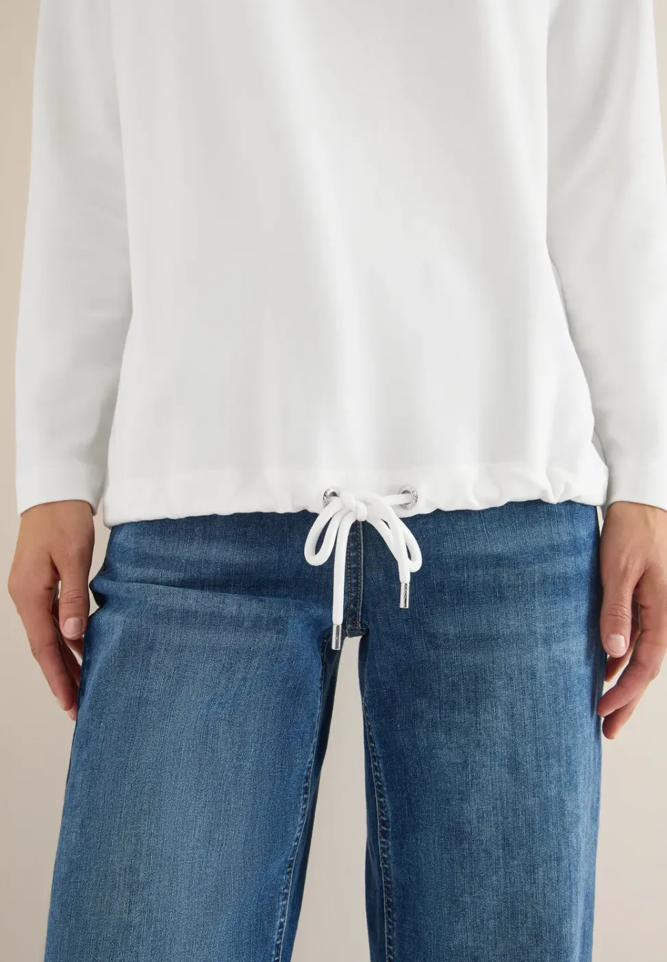 Langarmshirt mit Wording