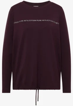 Langarmshirt mit Wording
