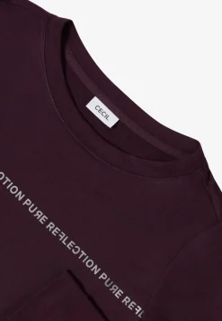 Langarmshirt mit Wording