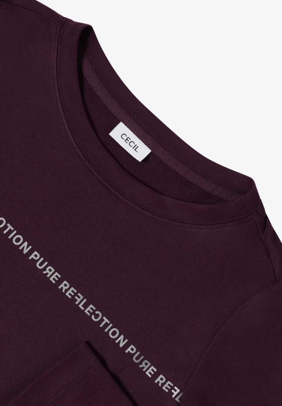 Langarmshirt mit Wording