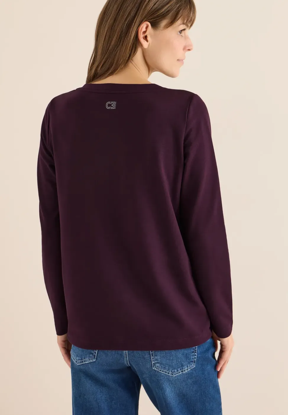 Langarmshirt mit Wording