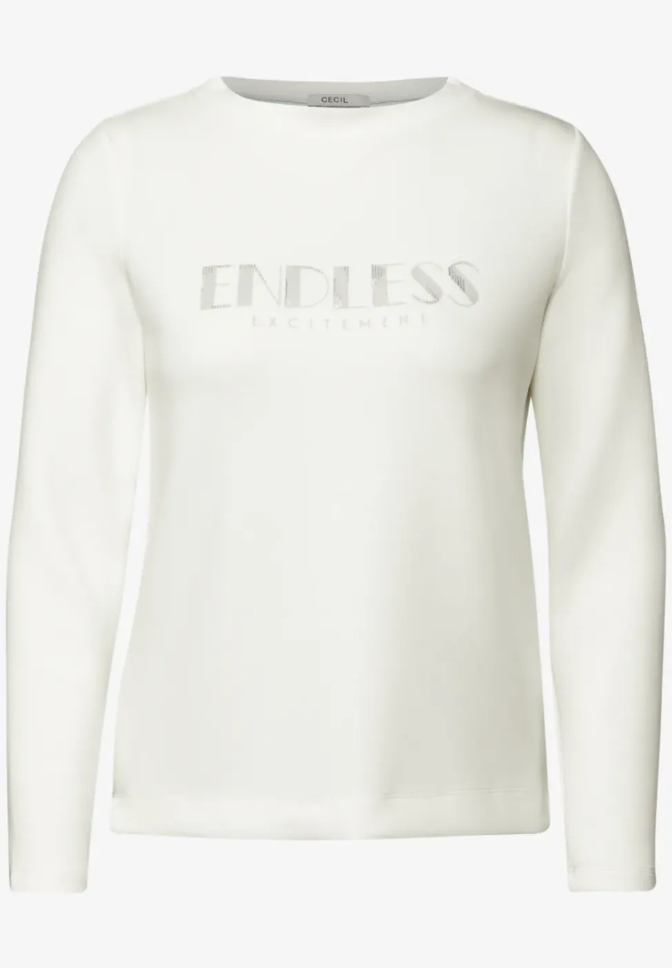 Langarmshirt mit Wording