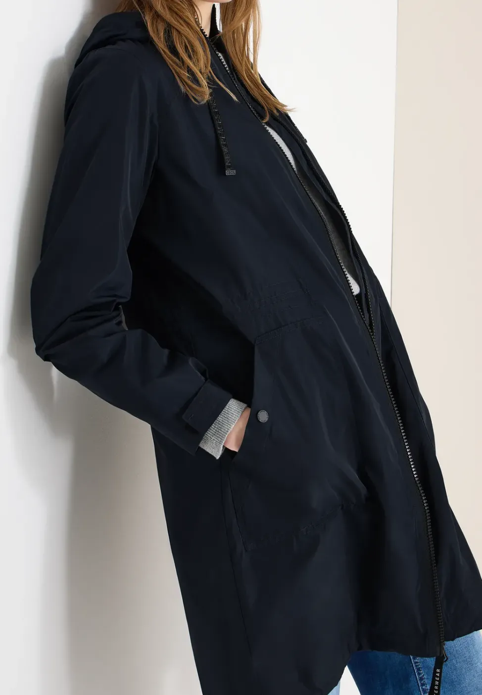 Lange Jacke