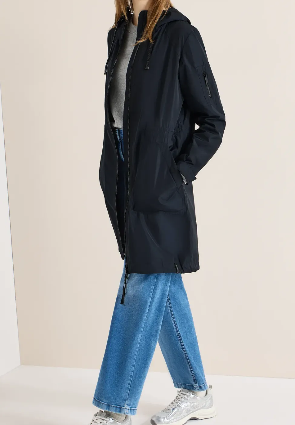 Lange Jacke