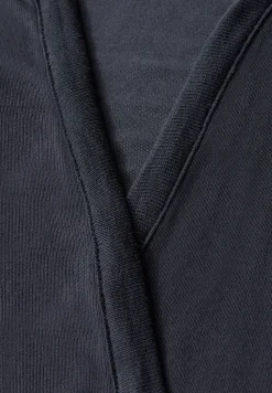 Lange offene Jacke