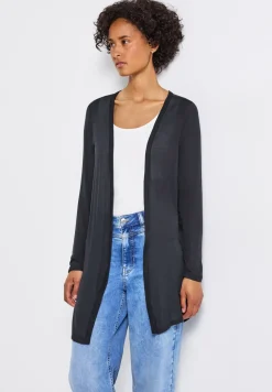 Lange offene Jacke