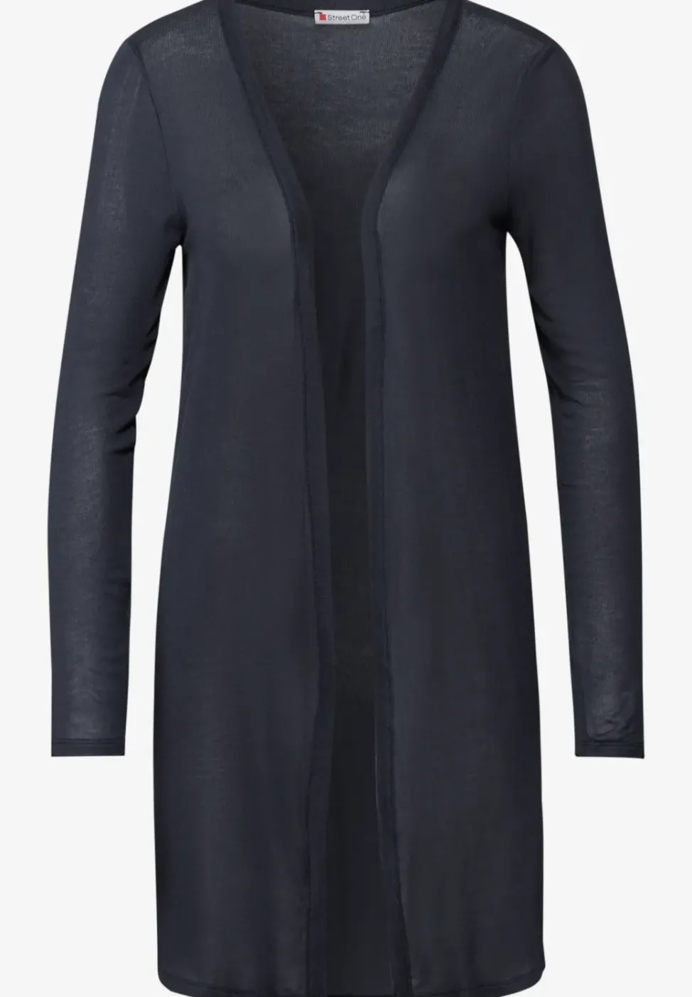 Lange offene Jacke