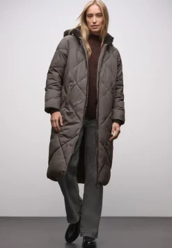 Lange Steppjacke