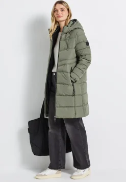 Lange Steppjacke