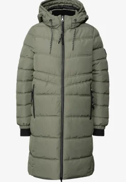 Lange Steppjacke