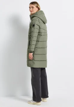 Lange Steppjacke