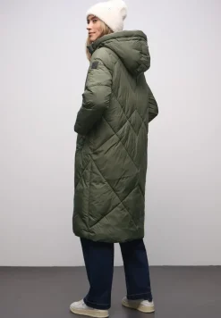 Lange Steppjacke
