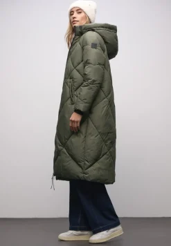 Lange Steppjacke