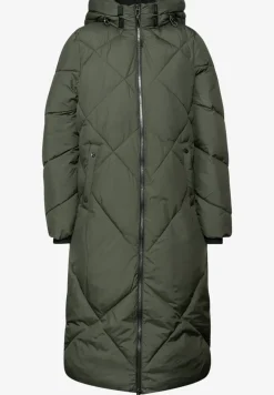 Lange Steppjacke