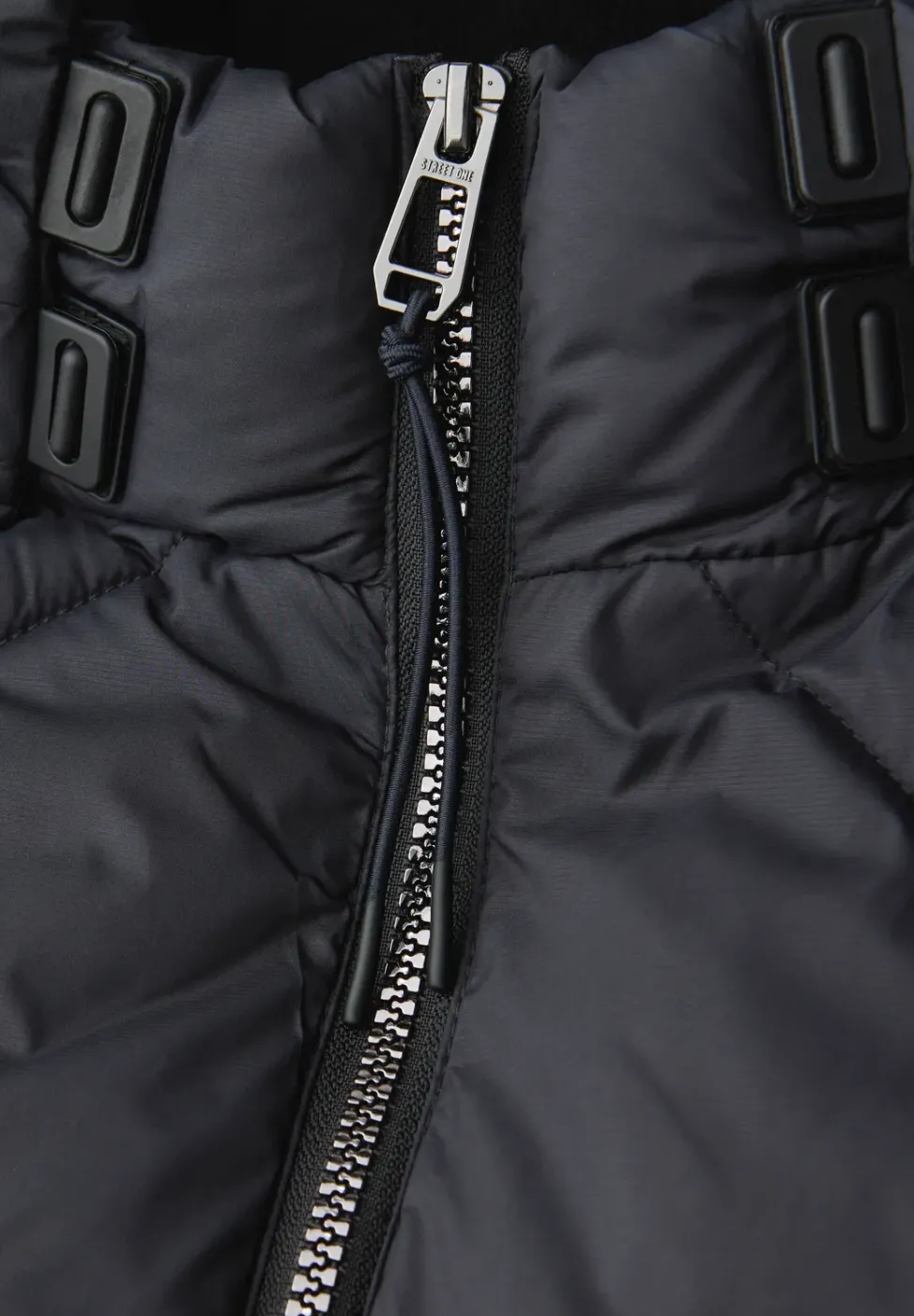 Lange Steppjacke