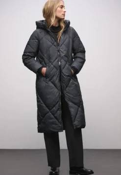 Lange Steppjacke